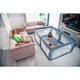 Tarc de joaca pentru copii Willow, 127 x 187 cm, Grey Concrete, Lionelo 638077