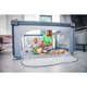 Tarc de joaca pentru copii Willow, 127 x 187 cm, Grey Concrete, Lionelo 638078
