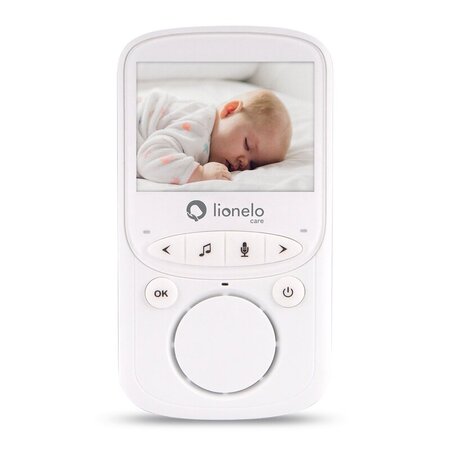 Video Monitor whireless cu 8 cantece de leagan si 2 camere independente Babyline 5.1, White, Lionelo 638094