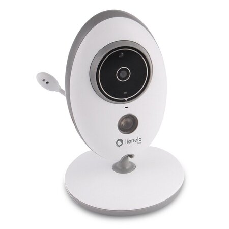 Video Monitor whireless cu 8 cantece de leagan si 2 camere independente Babyline 5.1, White, Lionelo 638099
