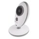 Video Monitor whireless cu 8 cantece de leagan si 2 camere independente Babyline 5.1, White, Lionelo 638098