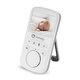 Video Monitor whireless cu 8 cantece de leagan si 2 camere independente Babyline 5.1, White, Lionelo 638095