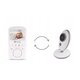 Video Monitor whireless cu 8 cantece de leagan si 2 camere independente Babyline 5.1, White, Lionelo 638103