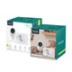 Video Monitor wi-fi cu senzor de temperatura si comunicare bidirectionala Babyline 6.2, White, Lionelo 638127