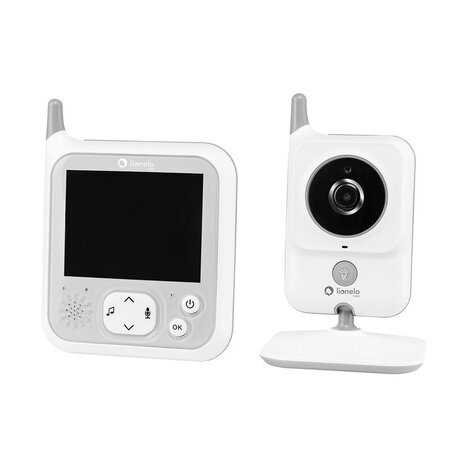 Videofon cu melodii Babyline 7.1, White, Lionelo 638156