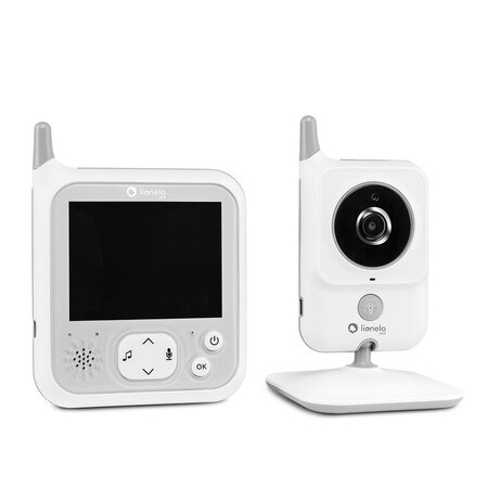 Videofon cu melodii Babyline 7.1, White, Lionelo 638151