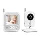 Videofon cu melodii Babyline 7.1, White, Lionelo 638152