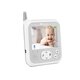 Videofon cu melodii Babyline 7.1, White, Lionelo 638155