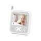 Videofon cu melodii Babyline 7.1, White, Lionelo 638142