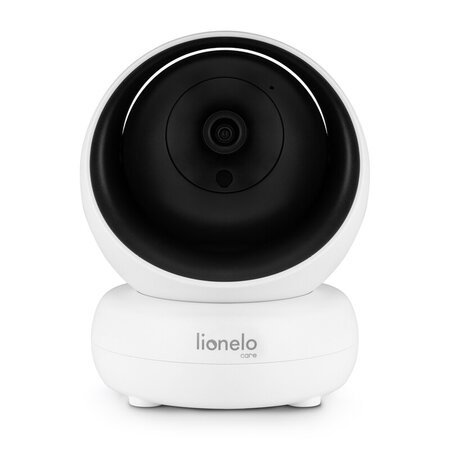 Videofon cu termometru si rotatie 360 Babyline 8.3, White, Lionelo 638178