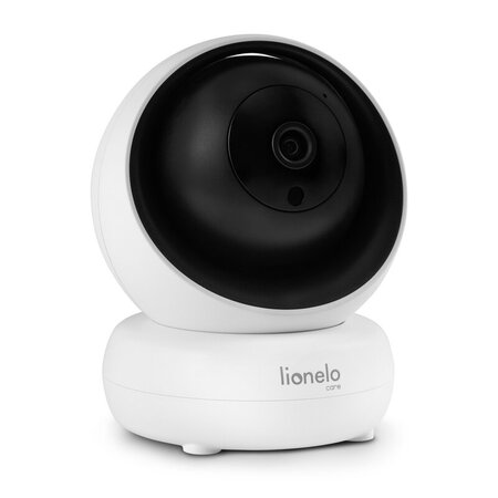 Videofon cu termometru si rotatie 360 Babyline 8.3, White, Lionelo 638179