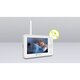 Videofon cu termometru si rotatie 360 Babyline 8.3, White, Lionelo 638173