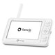 Videofon cu termometru si rotatie 360 Babyline 8.3, White, Lionelo 638166