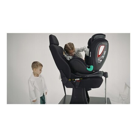 Scaun auto rotativ Antoon Plus I-Size, 40 - 105 cm, Black Onyx, Lionelo 638215