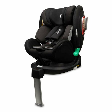 Scaun auto rotativ Antoon Plus I-Size, 40 - 105 cm, Black Onyx, Lionelo 638186