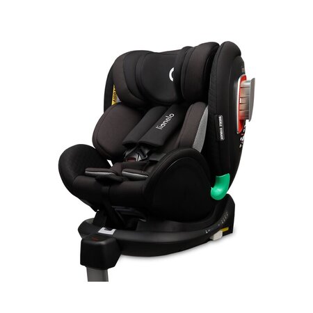 Scaun auto rotativ Antoon Plus I-Size, 40 - 105 cm, Black Onyx, Lionelo 638196