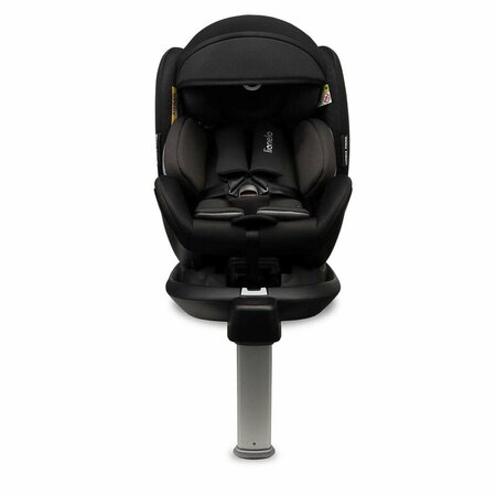 Scaun auto rotativ Antoon Plus I-Size, 40 - 105 cm, Black Onyx, Lionelo 638182