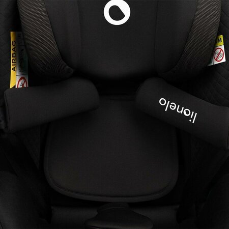 Scaun auto rotativ Antoon Plus I-Size, 40 - 105 cm, Black Onyx, Lionelo 638188