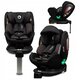 Scaun auto rotativ Antoon Plus I-Size, 40 - 105 cm, Black Onyx, Lionelo 638199