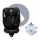 Scaun auto rotativ Antoon Plus I-Size, 40 - 105 cm, Black Onyx, Lionelo 638213