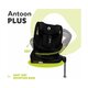 Scaun auto rotativ Antoon Plus I-Size, 40 - 105 cm, Black Onyx, Lionelo 638216