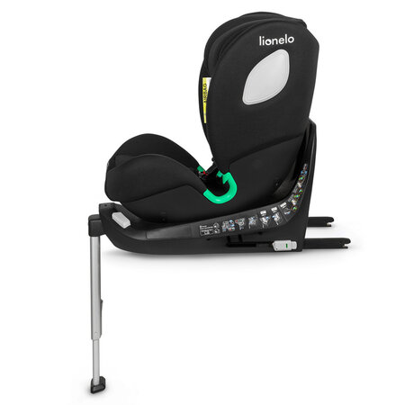 Scaun auto rotativ Braam I-Size, 40 - 150 cm, Black Carbon, Lionelo 638229