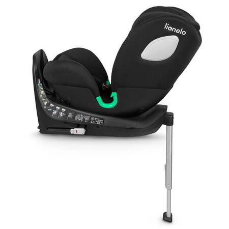 Scaun auto rotativ Braam I-Size, 40 - 150 cm, Black Carbon, Lionelo 638230