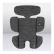 Scaun auto rotativ Braam I-Size, 40 - 150 cm, Black Carbon, Lionelo 638241