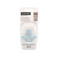 Suzeta fiziologica din silicon SX Pro Colour Essence, 0-6 luni, Albastru, Suavinex