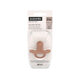 Suzeta fiziologica din silicon SX Pro Colour Essence, 0-6 luni, Ruby, Suavinex 638383