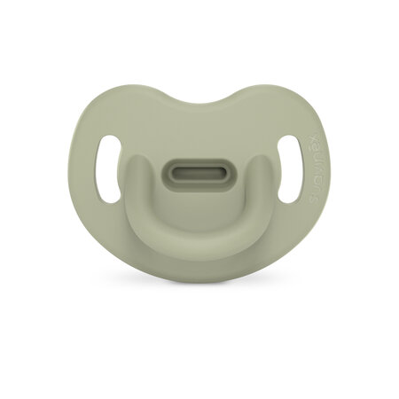 Suzeta anatomica din silicon SX Pro Colour Essence, 0-6 luni, Verde, Suavinex 638474