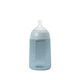 Biberon din silicon SX Pro cu debit mediu Colour Essence, Albastru, 240 ml, Suavinex 638507