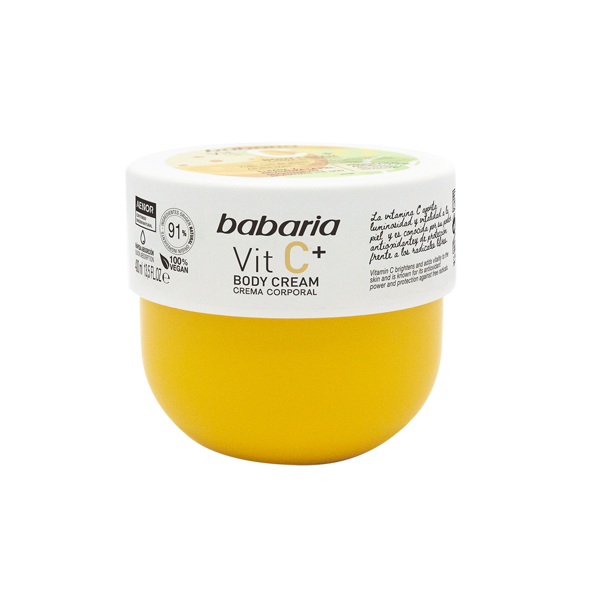 Crema de corp cu Vitamina C, 400 ml, Babaria