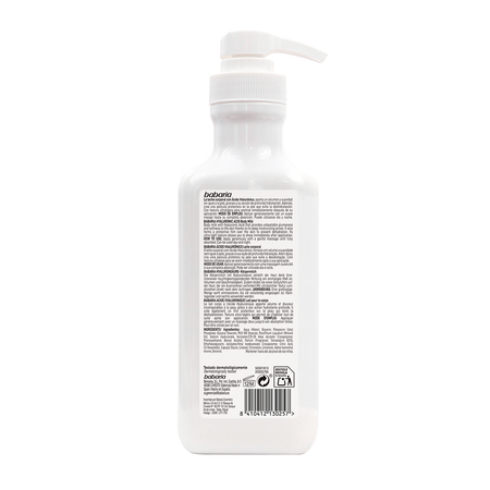 Lapte de corp cu acid hialuronic, 500 ml, Babaria 638537