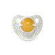 Suzeta anatomica din silicon Dreams, 6-18 luni, Galben, 2 buc, Suavinex 638550