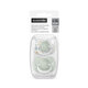 Suzeta fiziologica din silicon SX Pro Dreams, 6-18 luni, Verde, 2 buc, Suavinex 638562