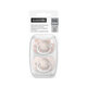 Suzeta fiziologica din silicon SX Pro Dreams, 0-6 luni, Roz, 2 buc, Suavinex 638596