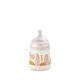 Biberon cu tetina fiziologica SX pro cu debit lent Dreams, Roz, 150 ml, Suavinex 638611