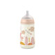 Biberon cu tetina fiziologica SX Pro cu debit mediu Dreams, Piersica, 270 ml, Suavinex 638617