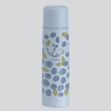 Termos pentru bauturi Go Natural, Afine, 500 ml, Suavinex 638624