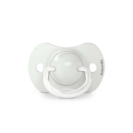 Suzeta fiziologica din silicon SX Pro A Walk In The Park, 0-6 luni, Gri, 2 buc, Suavinex 638677