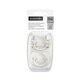 Suzeta fiziologica din silicon SX Pro A Walk In The Park, 0-6 luni, Gri, 2 buc, Suavinex 638676