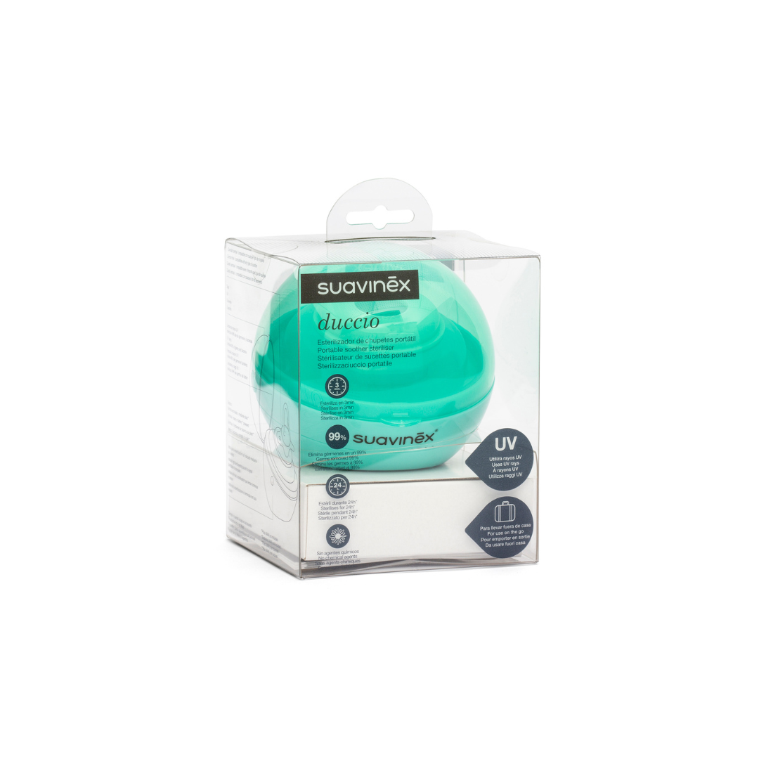 Sterilizator UV pentru suzeta Duccio, Verde, Suavinex