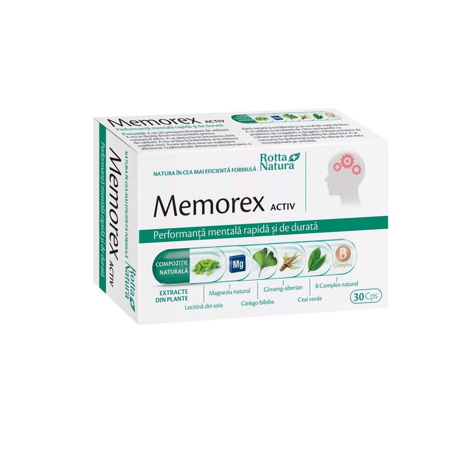 Memorex Activi, 30 capsule, Rotta Natura