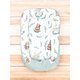Cosulet bebelus pentru dormit Baby Cocoon, Lulu Natural, 75x55 cm, MimiNu 792915