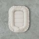Cosulet pentru bebelus cu volanase Baby Nest Royal, Beige, 55 x 75 cm, MimiNu 785193
