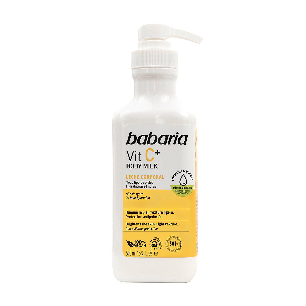 Lapte de corp cu Vitamina C, 500 ml, Babaria