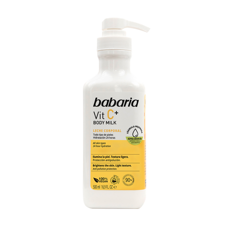 Lapte de corp cu Vitamina C, 500 ml, Babaria