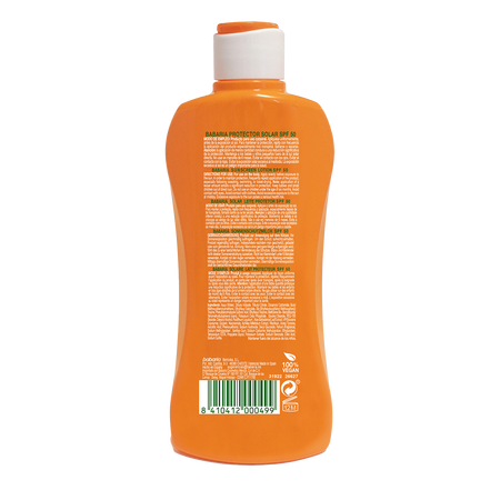 Protectie solara cu accelerator de bronzare si SPF50, 200 ml, Babaria 638743