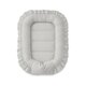 Cosulet pentru bebelus cu volanase Baby Nest Royal, 55 x 75 cm, Grey, MimiNu 785195